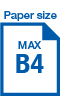Paper Size MaxB4