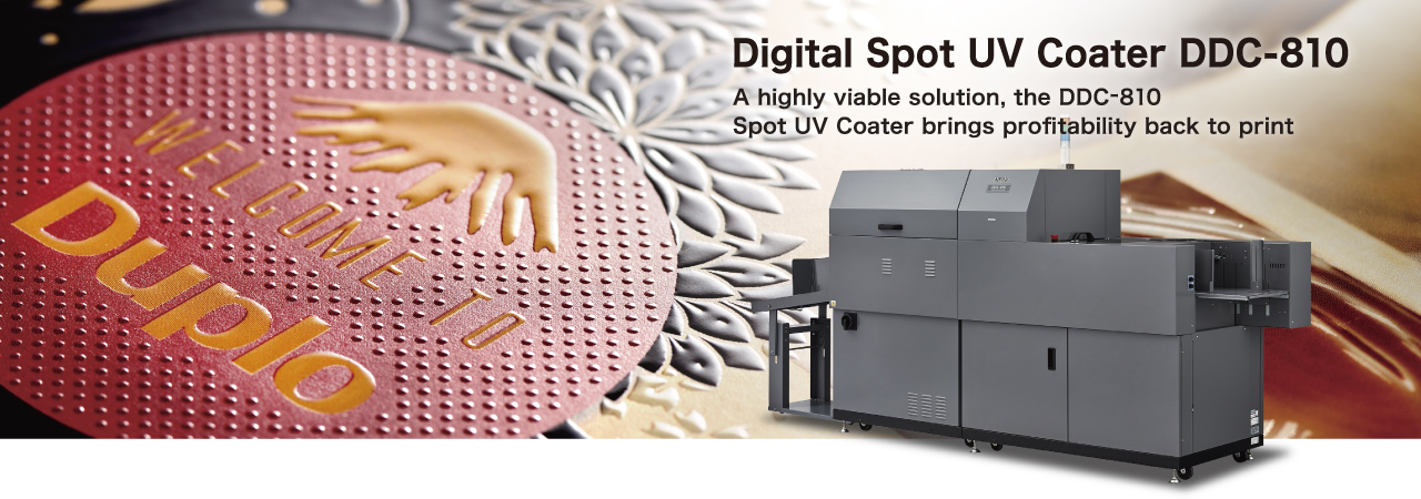 Digital Spot UV Coater DDC-810