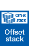 Offset stack