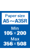 Paper SizeA5～A3SR