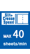 Slit Creaser Speed max40heets per minute
