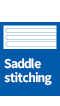 Saddle stitching